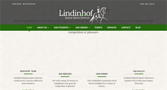 Desktop Screenshot of lindinhof.com